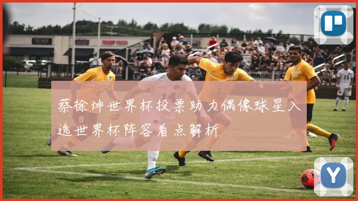 蔡徐坤世界杯投票助力偶像球星入选世界杯阵容看点解析