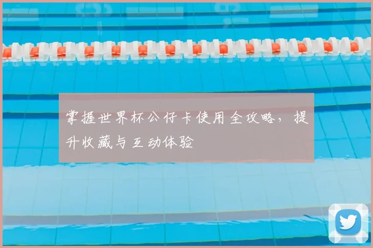 掌握世界杯公仔卡使用全攻略,提升收藏与互动体验